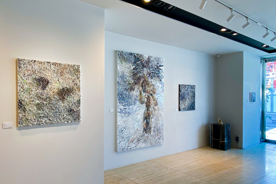 高山夏希 展示風景 「HUMANITY展」(Rikka Gallery) 筆者撮影