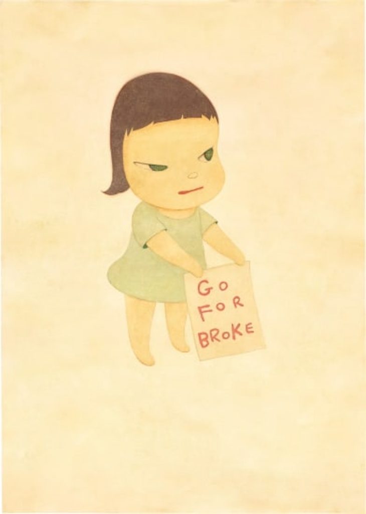 ≪Missing in Action≫ 奈良美智画像引用:https://www.phillips.com/