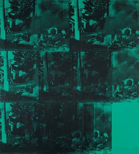  Car Crash (Green Burning Car I)》
