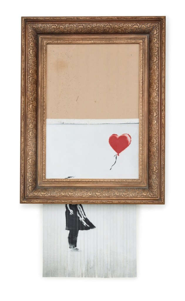 Banksy:Love is in the Bin