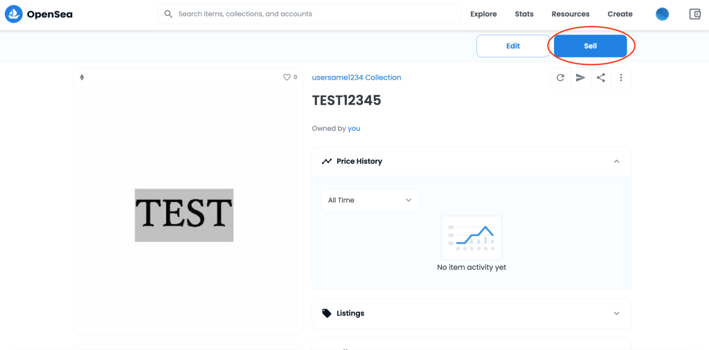 openseasell