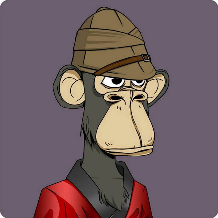 Bored Ape Yacht Club #3963 © Bored Ape Yacht Club. Courtesy Schmrypto