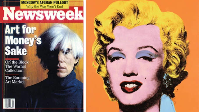 Warhol and Marilyn