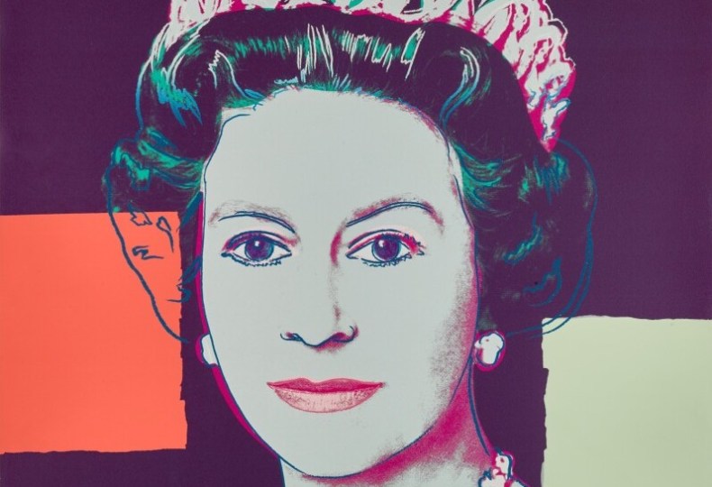 warhol エリザベス女王