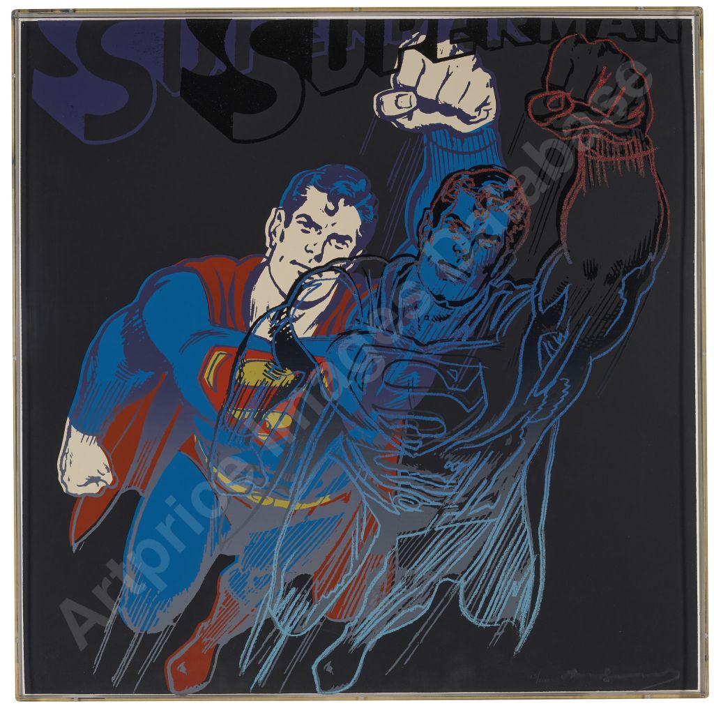 2)アンディ・ウォーホル《Superman, from Myths》(1981)