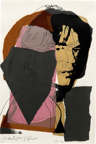 andy warhol Mick Jagger (F & S. 139)