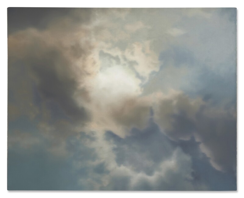 Gerhard Richter《Wolkenstudie (Gegenlicht) Study For Clouds (Contre-jour)》(1970)